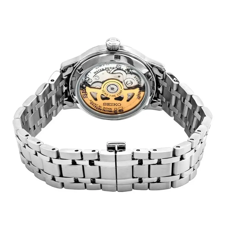 Seiko Presage Automatic Cocktail Time Green Dial Men's Watch- SRPE15j1